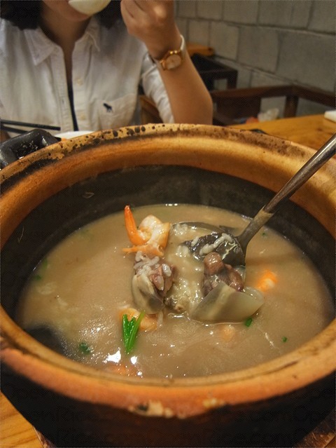 虾 水鱼 砂锅粥!