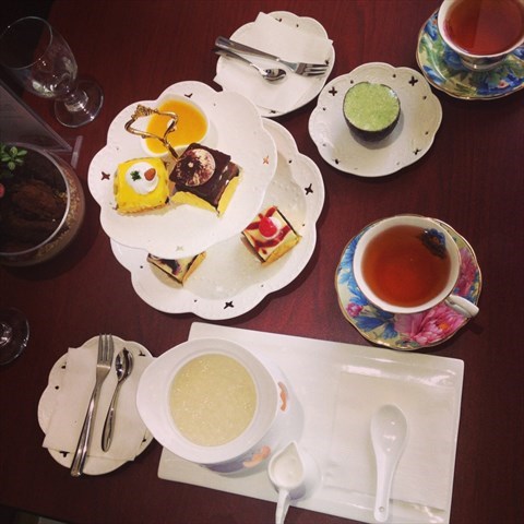 下午茶 - 朝外大街的high tea)