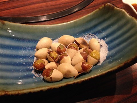 盐烤银杏 - 中关村的松本楼日式烧肉)
