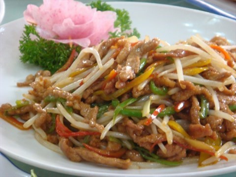 三鲜炒虫草花 - 通州区的京湘四珍食府)