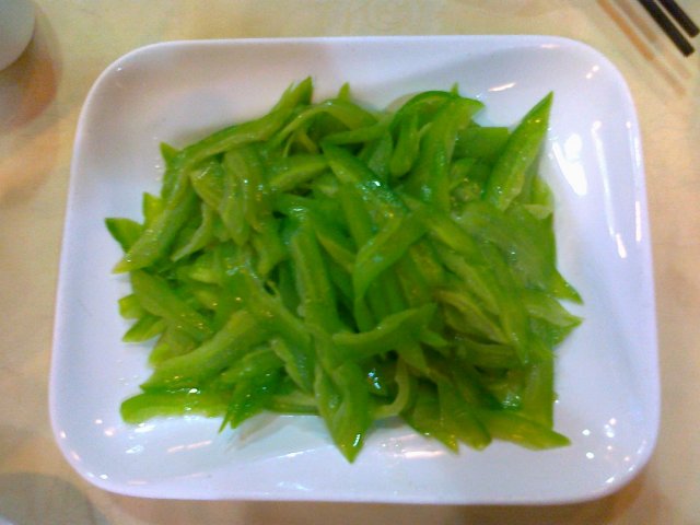 清炒凉瓜