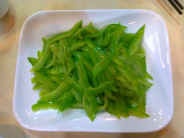 清炒凉瓜