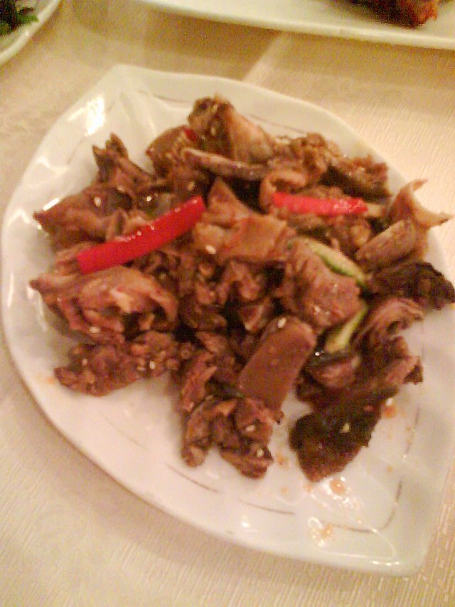 凉拌羊头肉