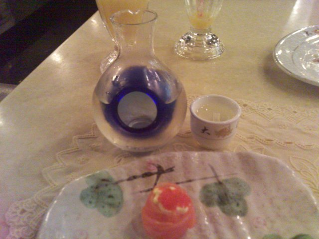 清酒我们喝不习惯！可能是自助餐提供的不是好清酒！