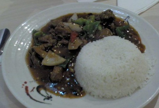豉椒牛肉饭