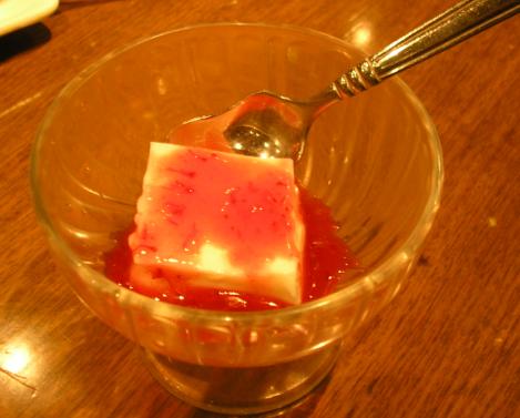 杏仁豆腐