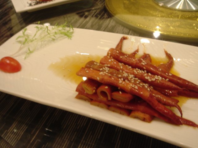 问政山烤笋