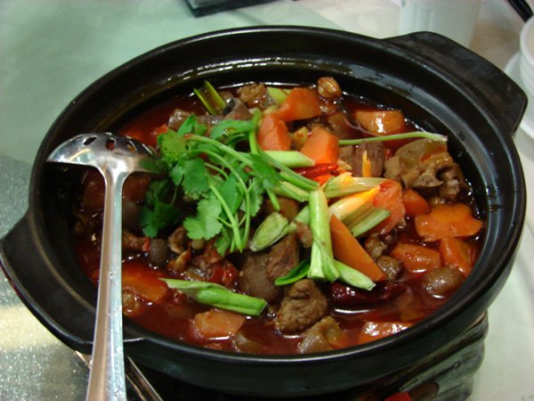 香辣带皮牛肉