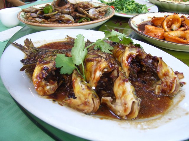 豉汁蒸黄骨鱼