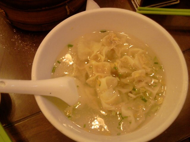 小馄饨很清爽的