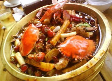好吃的香辣蟹