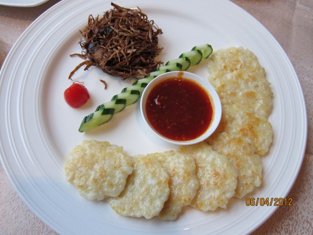 茶樹菇雪花魚餅
