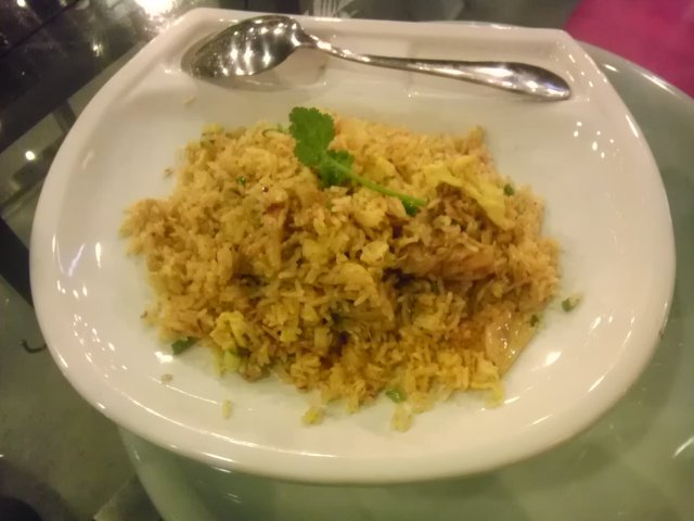 韩式泡菜猪柳炒饭