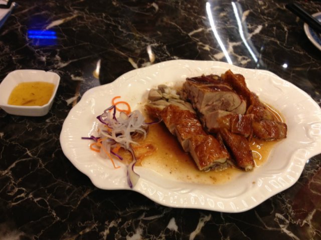 壁炉烤鸭