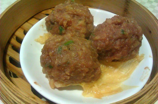 陈皮牛肉丸