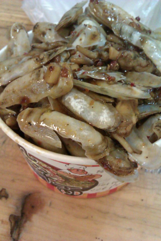 炒蛏子