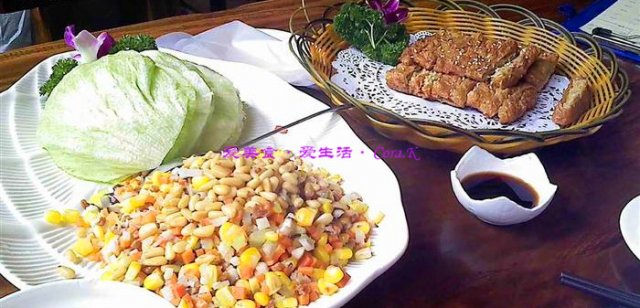乾隆生菜包和脆皮斋烧鹅
