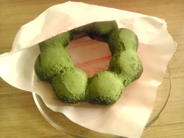 抹茶朱古力甜甜圈