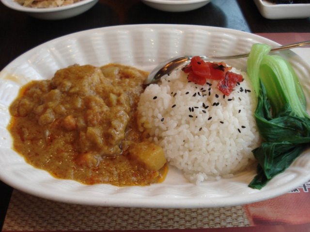 咖喱牛腩饭