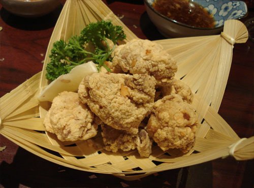 特色柠檬炸鸡块