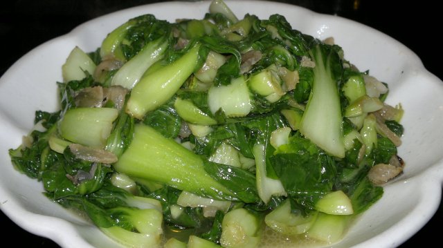 油渣小白菜