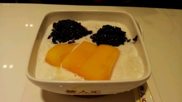 芒果白雪黑糯米