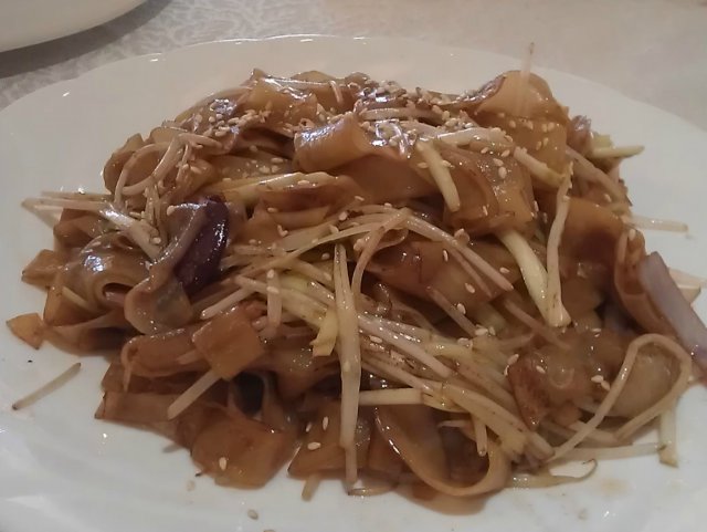 银芽韭皇炒沙河粉
