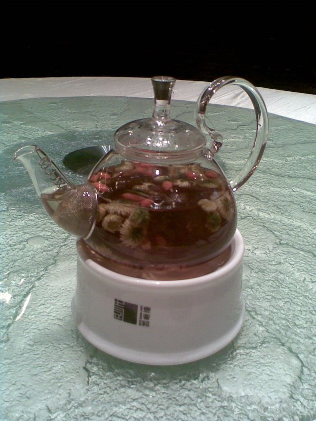 清喉冰菊茶