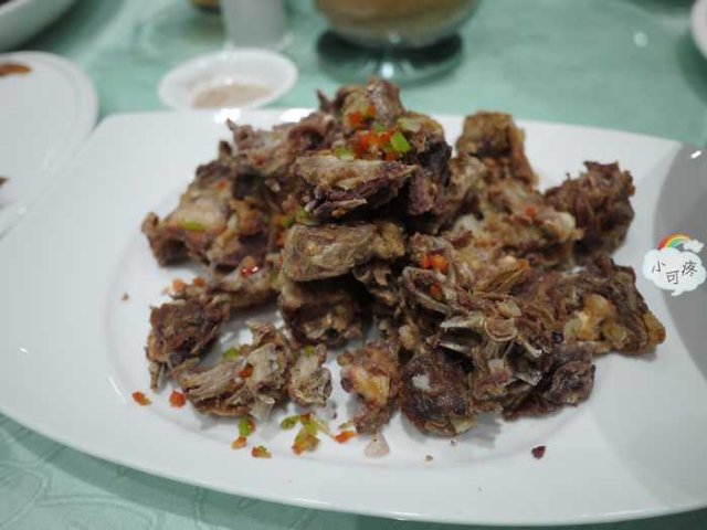 椒盐鸭架