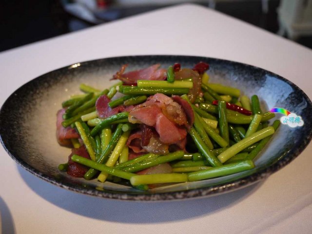 蒜薹炒老腊肉