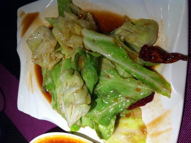 炝炒牛心菜