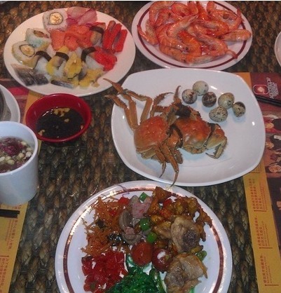 海鲜大餐！