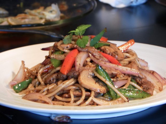 黑椒牛柳意粉