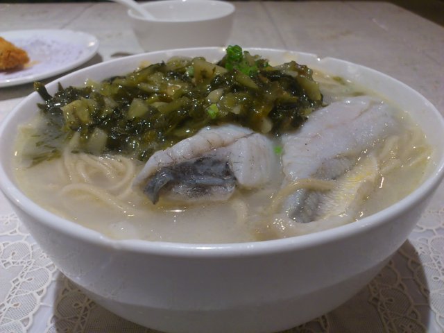 雪菜黄鱼面