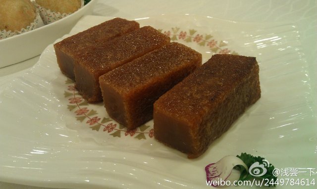 软糯适中的年糕