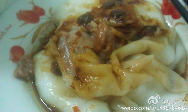 牛肉肠，肠粉好薄滑，牛肉碎就麻麻，不过可以理解，现在牛肉多贵啊。