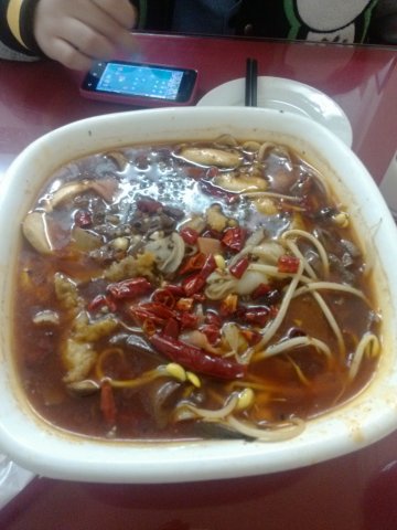 毛血旺