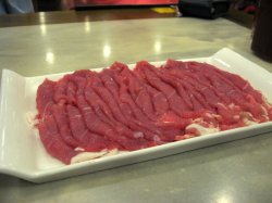 手切鲜羊肉