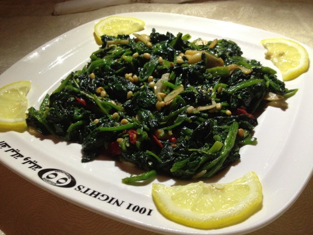 炒菠菜