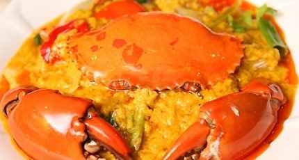 招牌黄咖喱炒肉蟹