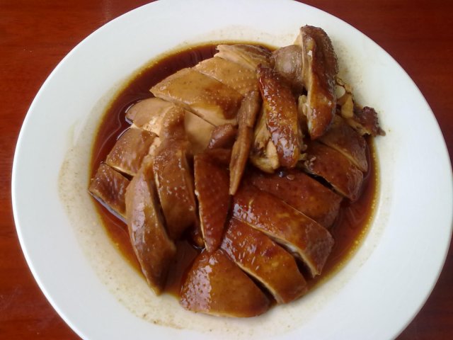 玫瑰豉油鸡