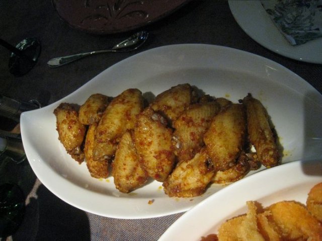 香辣炸鸡翅