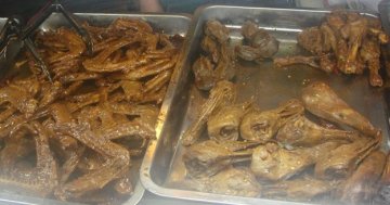 鸭翅和鸭头
