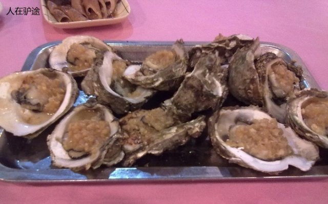 炭烤生蚝