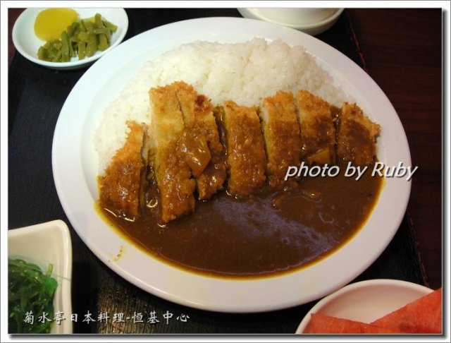 咖喱猪排饭