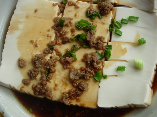 牛肉松豆腐