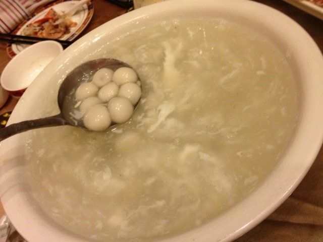酒酿圆子