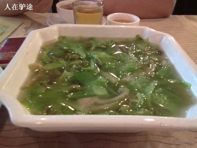 凉瓜榨菜汤