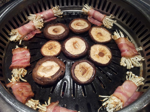 香菇&培根金针菇