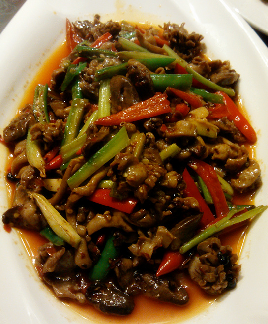 小炒鸡杂